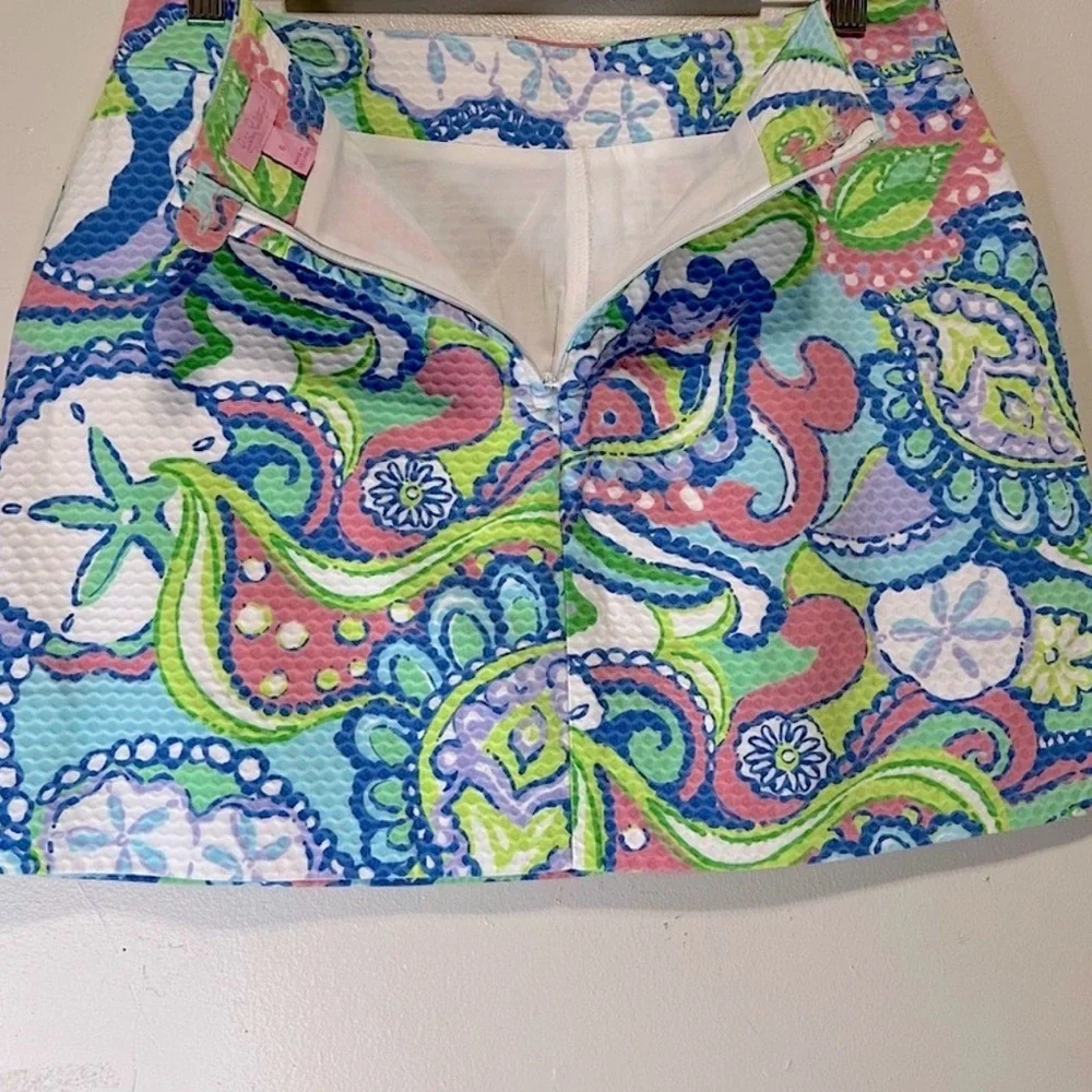 Lilly Pulitzer Marigold Skort Conch Republic Size 14 Brand New w/ Tags - Picture 14 of 16